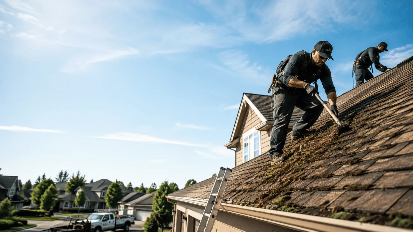 Roof Moss Removal in Sturtevant, WI near me